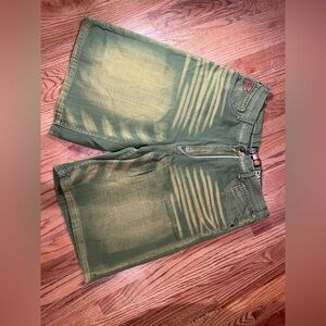 Rare Vtg y2k Akademiks Washed Jorts